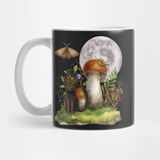 Dark Surrealistic Artwork Penny Bun Mug